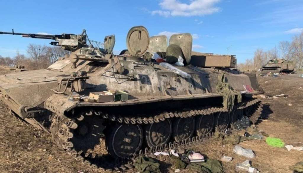 Ukrinform: Ukrajinska vojska porazila kolonu ruskih okupatora