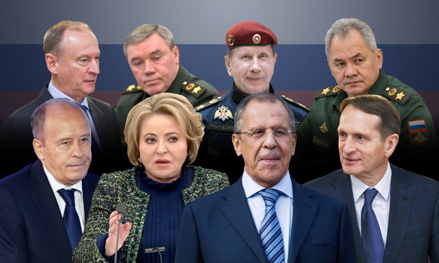 Evo ko su ljudi iz Putinova ratnog kabineta