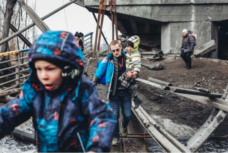 Iz Ukrajine u susjedne zemlje izbjeglo više od 1,36 miliona ljudi