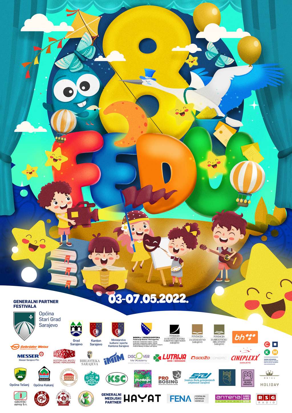 Sutra otvaranje 8. Festivala dječije umjetnosti - FEDU