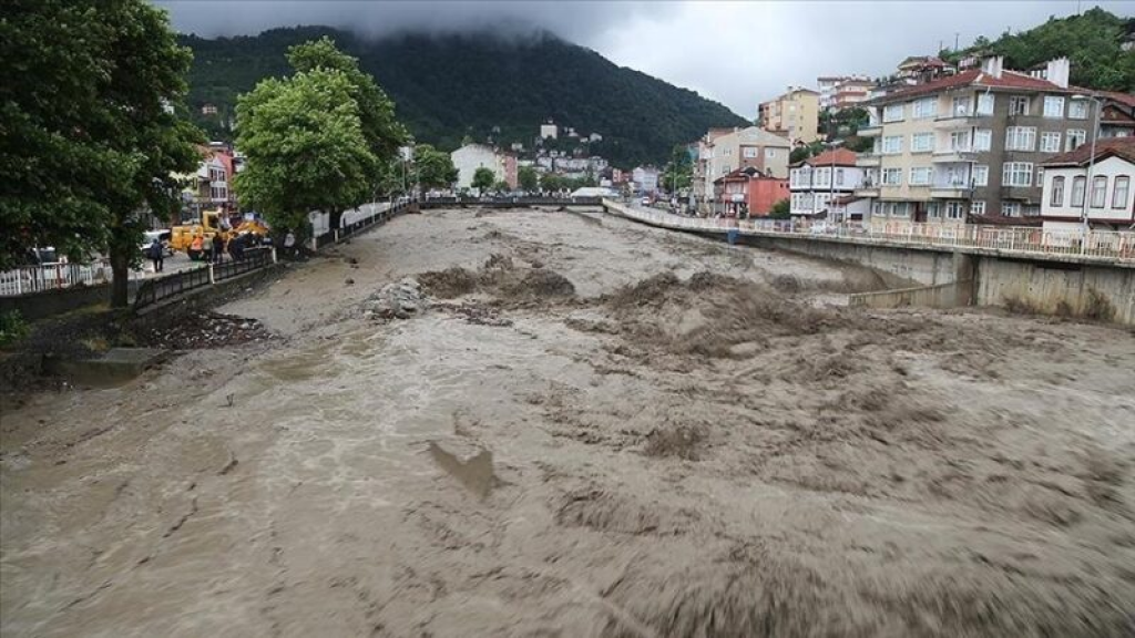 Pljuskovi izazvali poplave u Turskoj, vodena bujica srušila dva mosta u Boluu