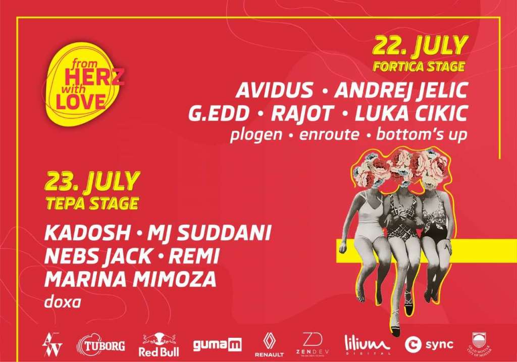 Festival elektronske muzike 'From Herz with Love' 22. i 23. jula u Mostaru
