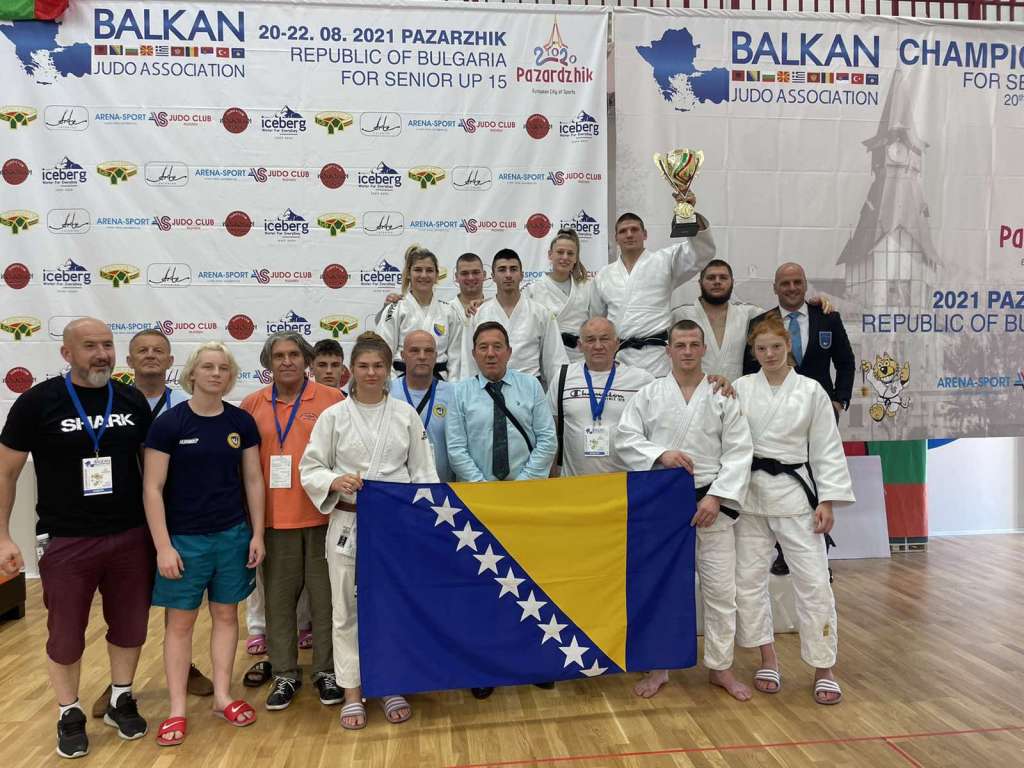 Na Balkanskom judo prvenstvu za seniore Samardžić i Miletić zlatni, ukupno 15 medalja za BiH