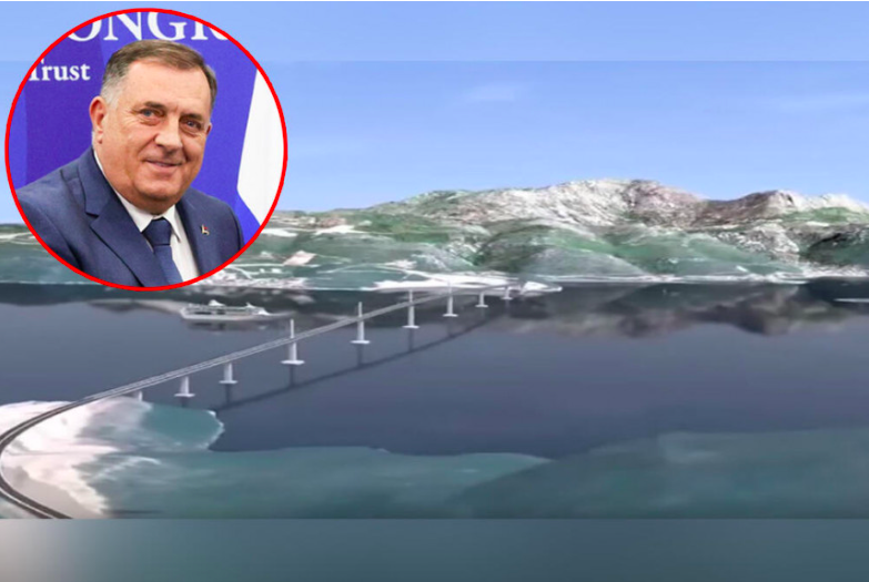 Jutarnji list otkrio tajni dogovor Dodika i Hrvata oko Pelješkog mosta