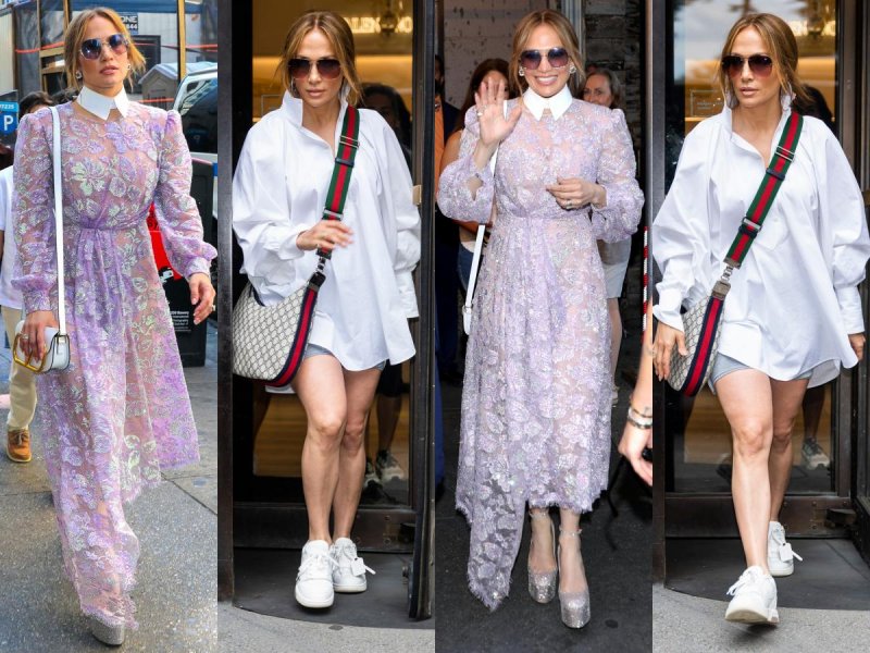 Jennifer Lopez stigla u New York i efektnim stajlinzima ukrala svu pozornost