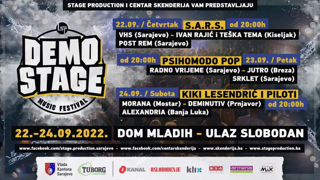 Sarajevo dobija novi demo festival