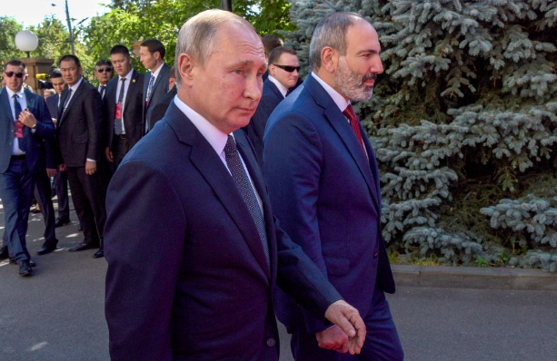 Vladimir Putin i armenski premijer Nikol Pašinjan