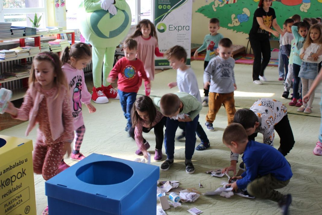 Ekopak uči djecu o važnosti reciklaže