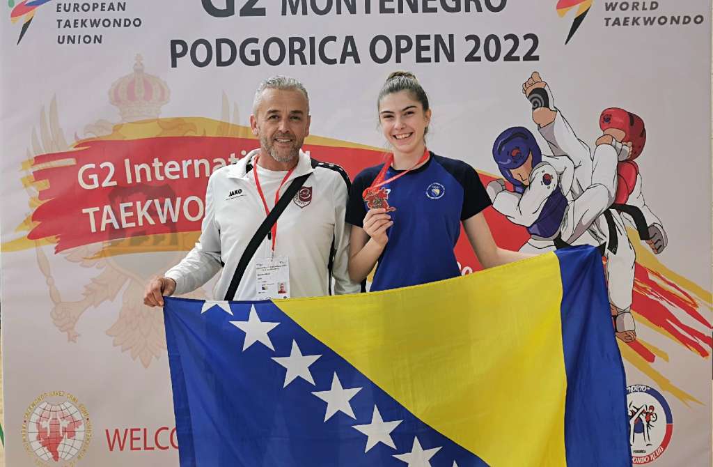 Avdagić osvojila bronzu na G2 taekwondo turniru u Podgorici
