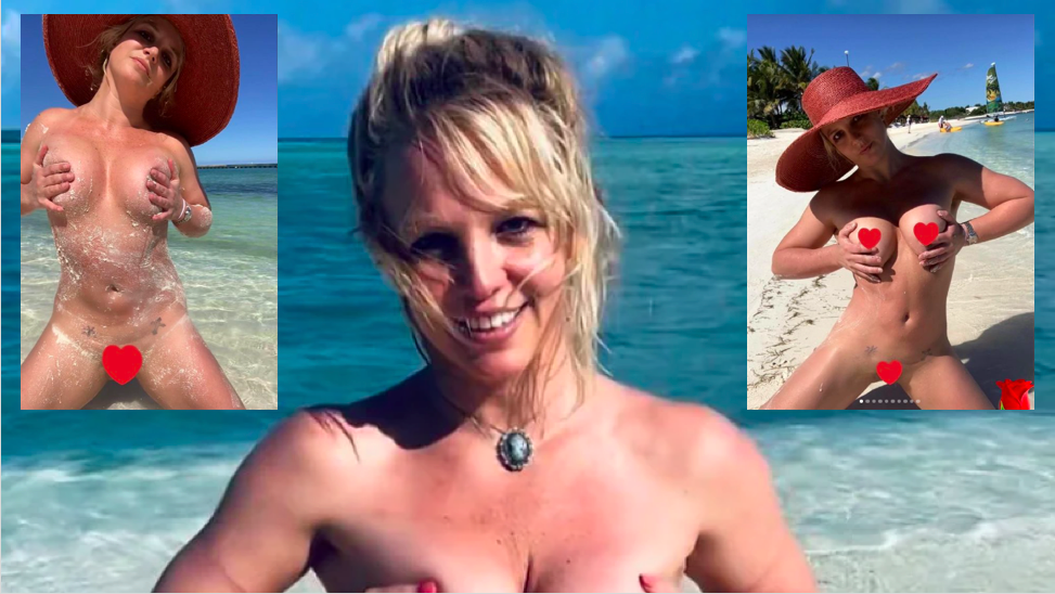 Potpuno gola Britney Spears priredila show na plaži