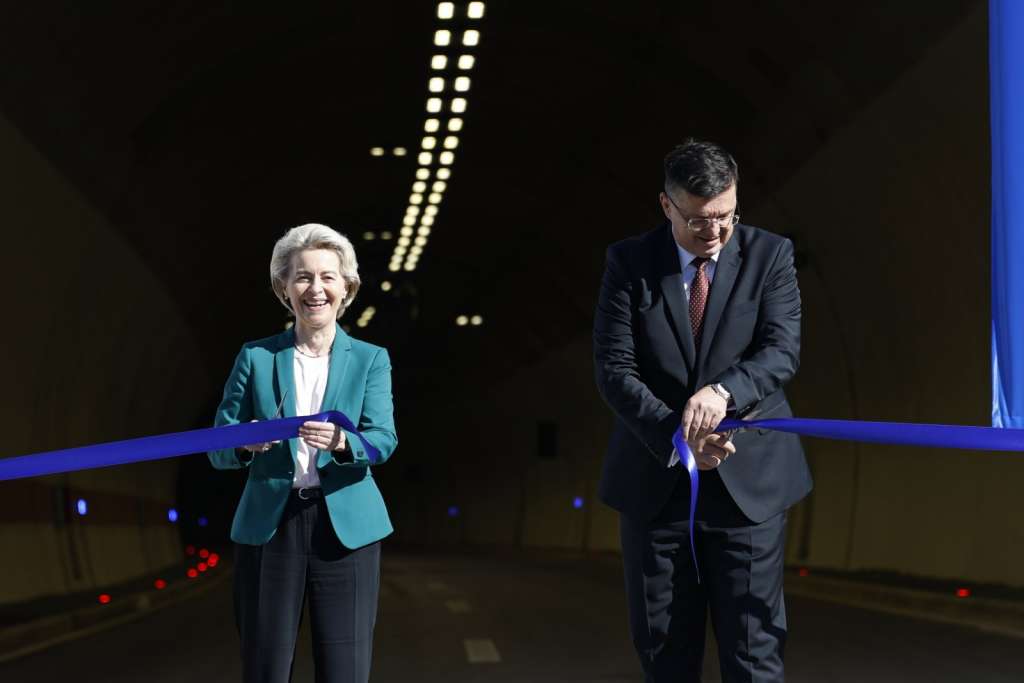 Tegeltija i Von der Leyen svečano otvorili novoizgrađeni tunel Ivan i dionicu autoceste Tarčin - Ivan
