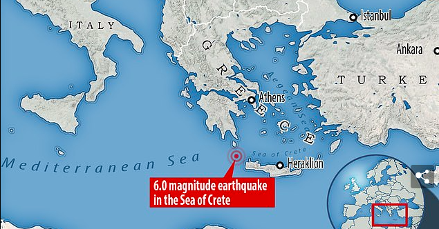 Zemljotres na Kreti. Strahuje se od mogućeg tsunamija