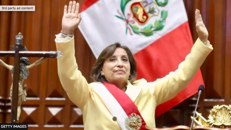 Dina Boluarte prva predsjednica Perua