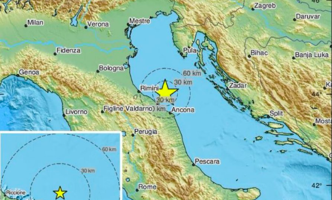 Jak potres u Jadranskom moru