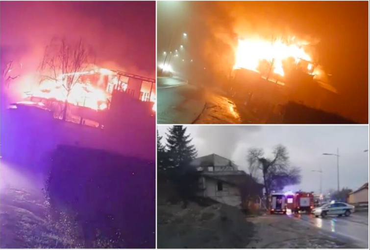 Srbija: Veliki požar u Petrovaradinu, pronađena tijela dvojice muškaraca