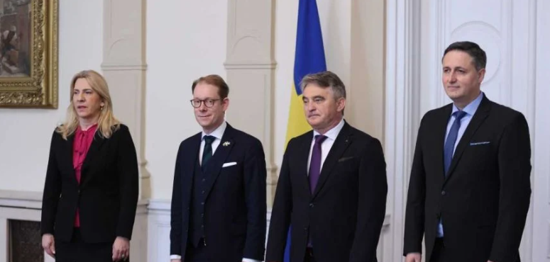 Ministar vanjskih poslova Švedske Tobias Billstrom stigao u Predsjedništvo Bosne i Hercegovine