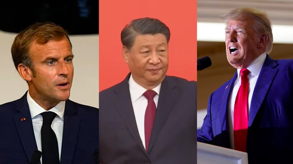 Donald Trump: Macron 'ljubi Xija u stražnjicu'
