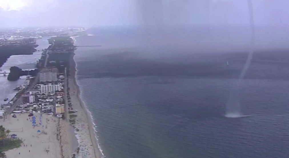 Vodena pijavica razorila plažu na Hollywood Beach-u u Južnoj Floridi