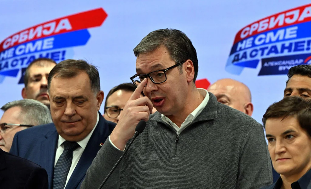 Njemačka kritikuje Vučićevu izbornu krađu. Taj čovjek je loš, a Evropa ga hrani!