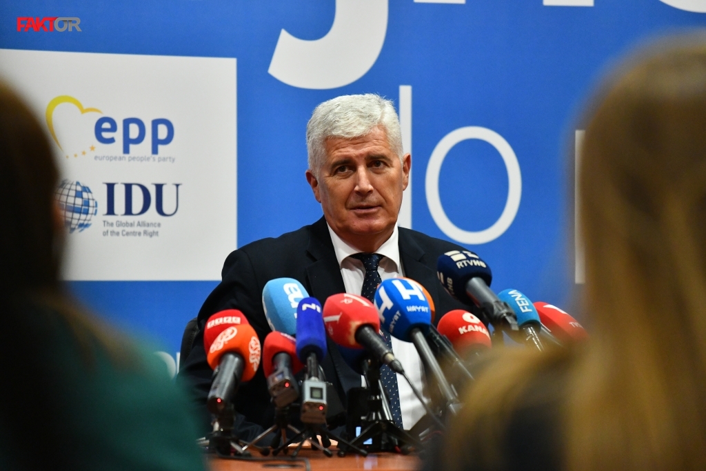 Predsjednik HDZ-a BiH Dragan Čović poziva na suradnju i odgovornost u rješavanju političkih izazova