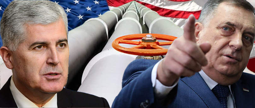 New York Times: Sukob oko plinovoda između SAD-a, Dodika i Čovića postaje sve više izražen