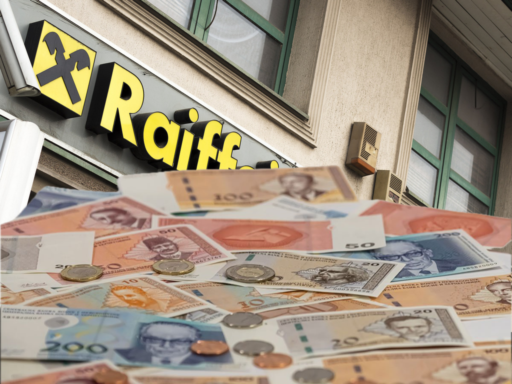 Službenica Raiffeisen Banke u Trebinju pronevjerila 260.000 KM od štediša