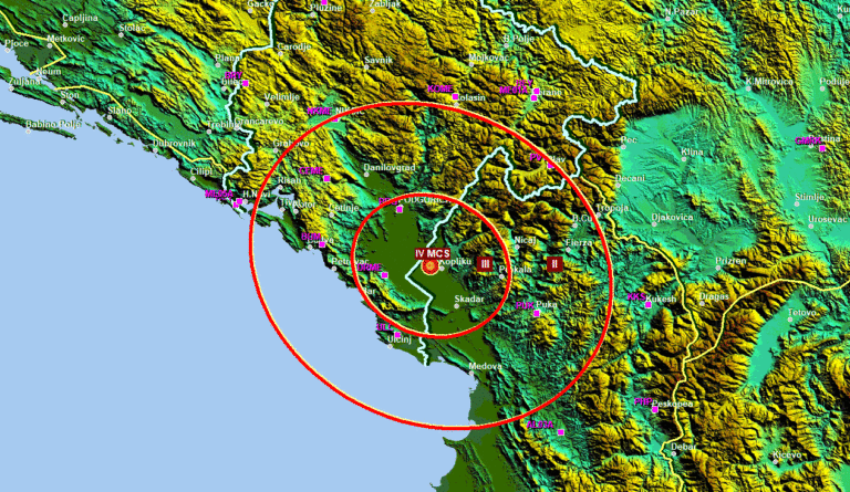 Crna Gora zabilježila još 30 manjih zemljotresa. Građani se šale na društvenim mrežama