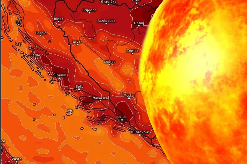 Toplotni udar stiže u Bosnu i Hercegovinu