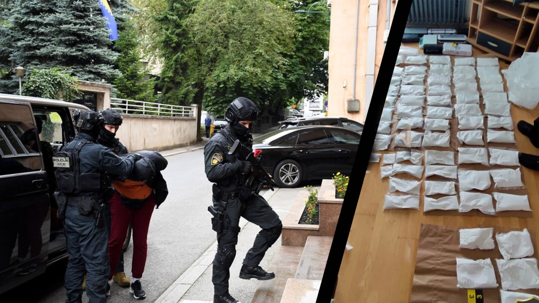 Tri policijske akcije u Sarajevu: Uhapšeno 12 osoba, zaplijenjeno nekoliko desetina kilograma droge