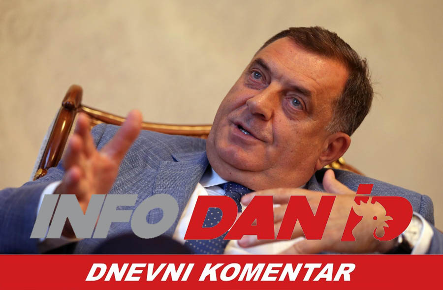Kada će međunarodna zajednica shvatiti da Dodik gura cijeli Balkan u nove ratove?! Ko će konačno smjestiti ovog čovjeka u zatvor?!