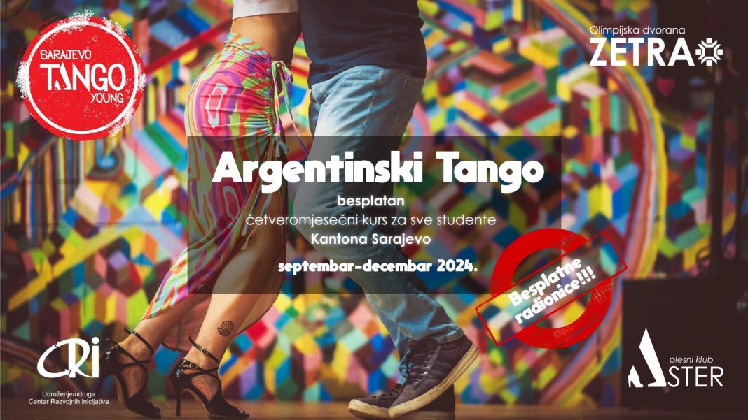 Besplatne radionice Argentinskog Tanga za studente iz Kantona Sarajevo