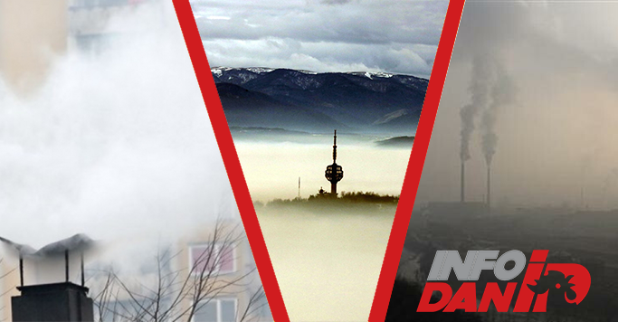 Zagađenje zraka u centralnoj Bosni: Najkritičnije u Sarajevu, Zenici i Travniku