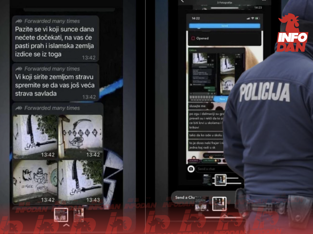 PANIKA ZBOG ISLAMISTIČKIH NAPADA U HRVATSKOJ SE PRETVORILA U SPRDAČINU! LJUDI, TO NISU ARAPSKA SLOVA, VEĆ KINESKA!