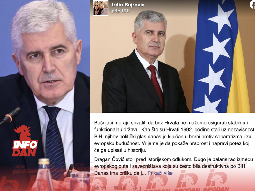 ČOVIĆ PRED HISTORIJSKOM ODLUKOM: DA LI ĆE ODABRATI EVROPSKI PUT ILI OSTATI U SJENI DODIKOVE POLITIKE?