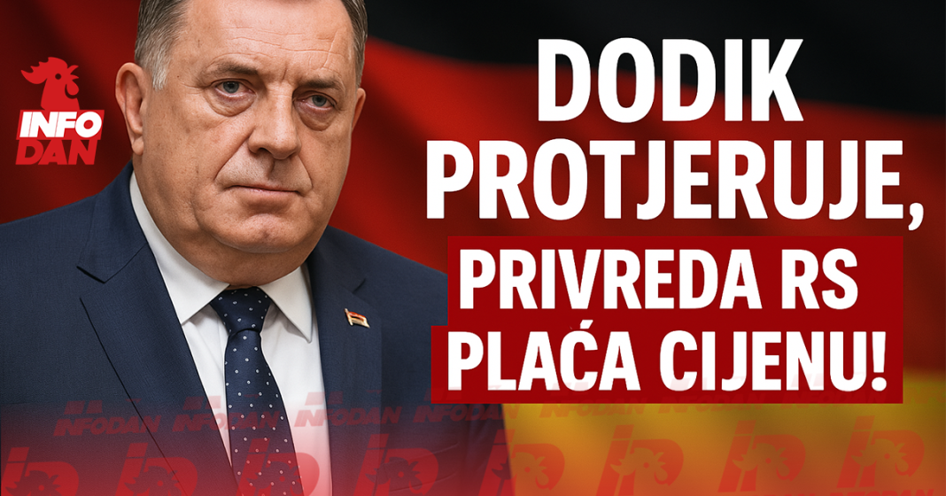 DODIK PROTJERUJE, PRIVREDA PLAĆA CIJENU: Milionski poslovi RS sa Njemačkom pod znakom pitanja!