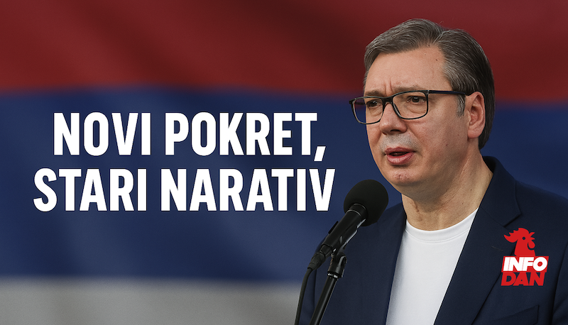 Vučićev miting – puno riječi, malo sadržaja: Novi pokret, stari narativ