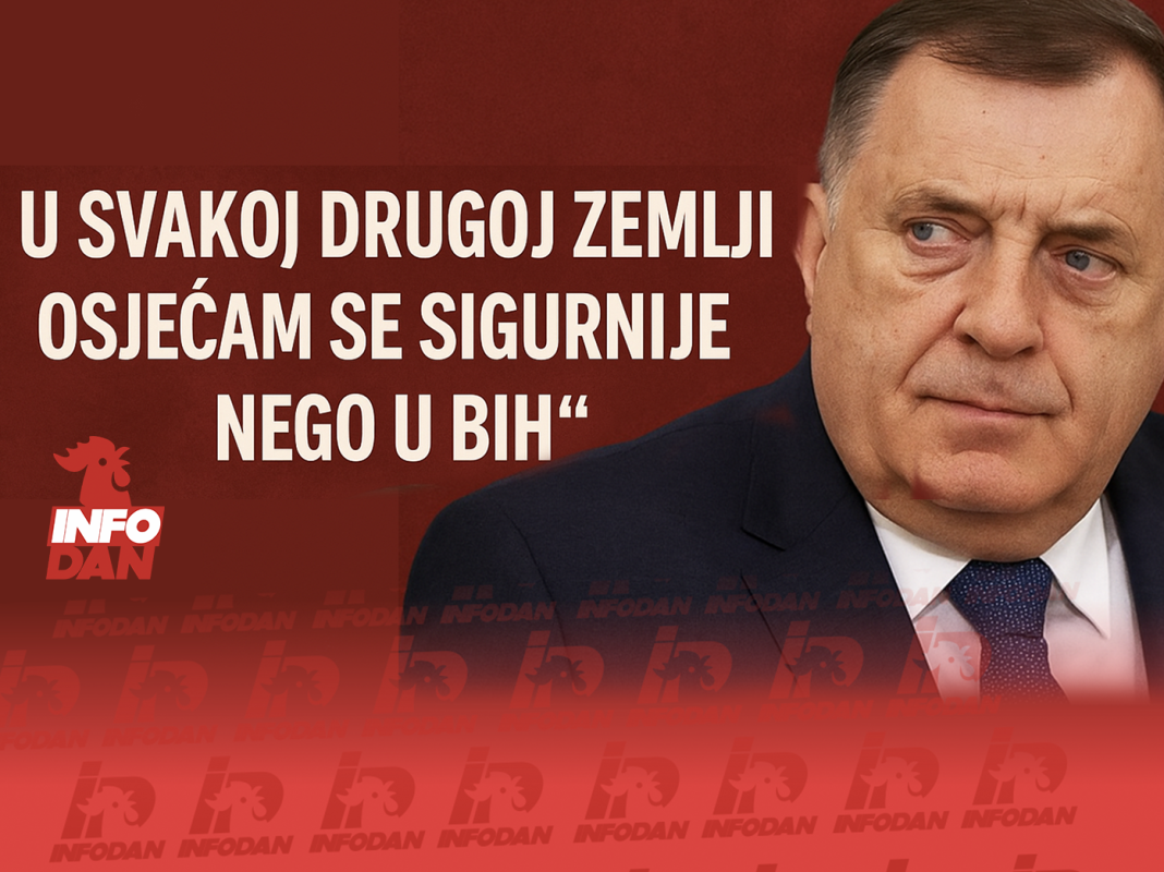 BJEGUNAC OD PRAVOSUĐA SE POŽALIO: “U svakoj drugoj zemlji osjećam se sigurnije nego u BiH” – kaže Dodik, dok helikopterom izbjegava hapšenje!