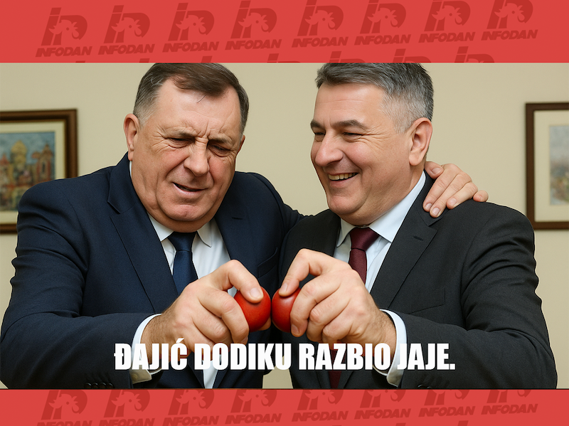 ĐAJIĆ DODIKU RAZBIO JAJE. VOŽD NAREDIO DA SE U NOVI USTAV RS UBACI ZAKONSKI AKT O ZABRANI POSLOVICE 