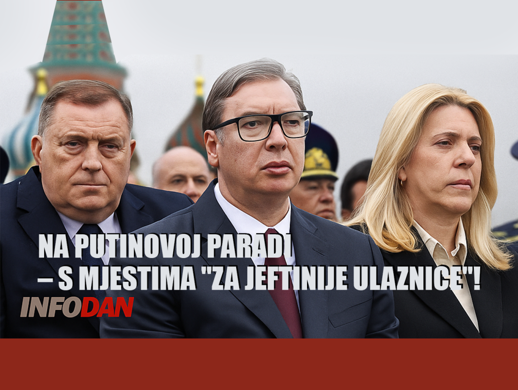 🟥 DODIK, VUČIĆ I CVIJANOVIĆ NA PUTINOVOJ PARADI – S MJESTIMA 