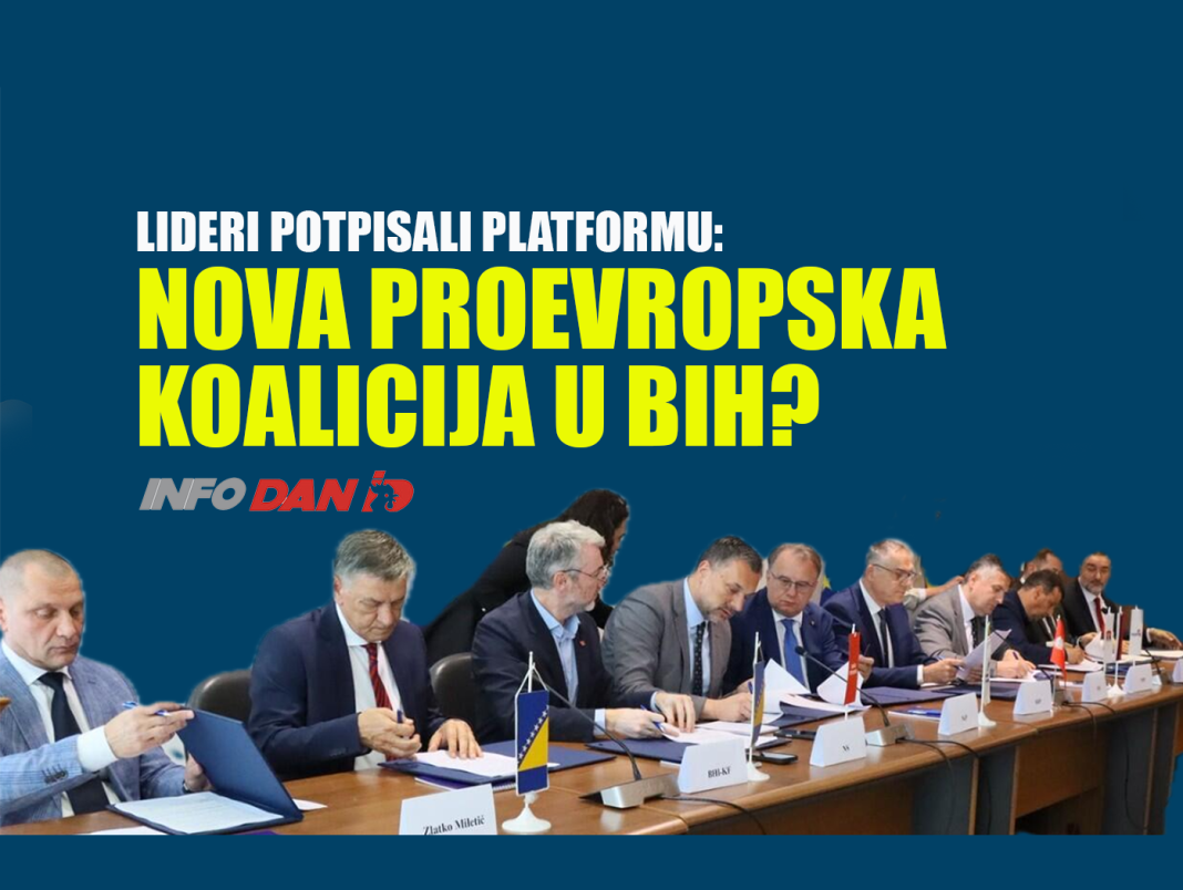 Lideri potpisali Platformu: Nova proevropska koalicija u BiH?