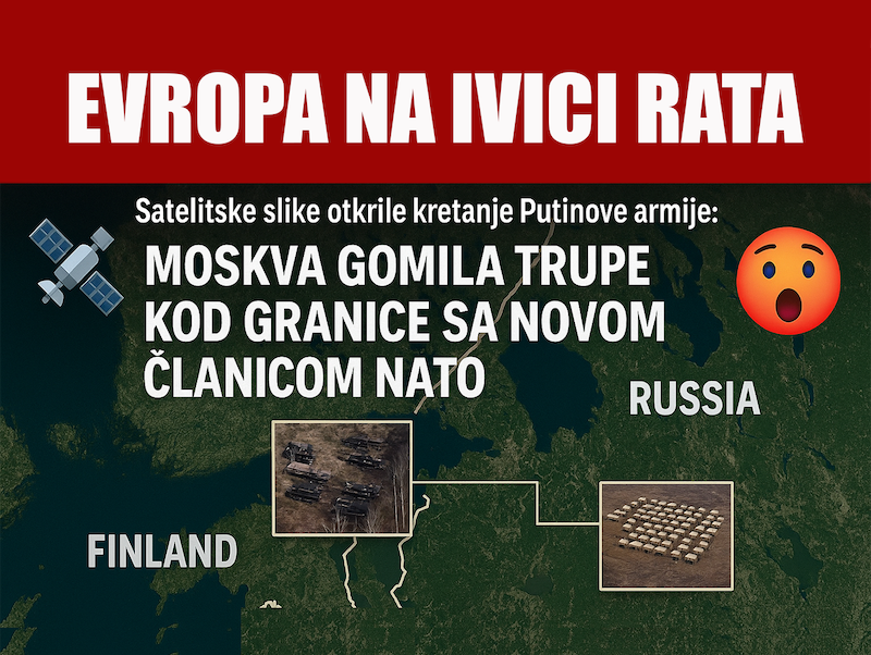 🌍 EVROPA NA IVICI NOVOG RATA! Putin GOMILA TRUPE kod NATO granice 😱💣