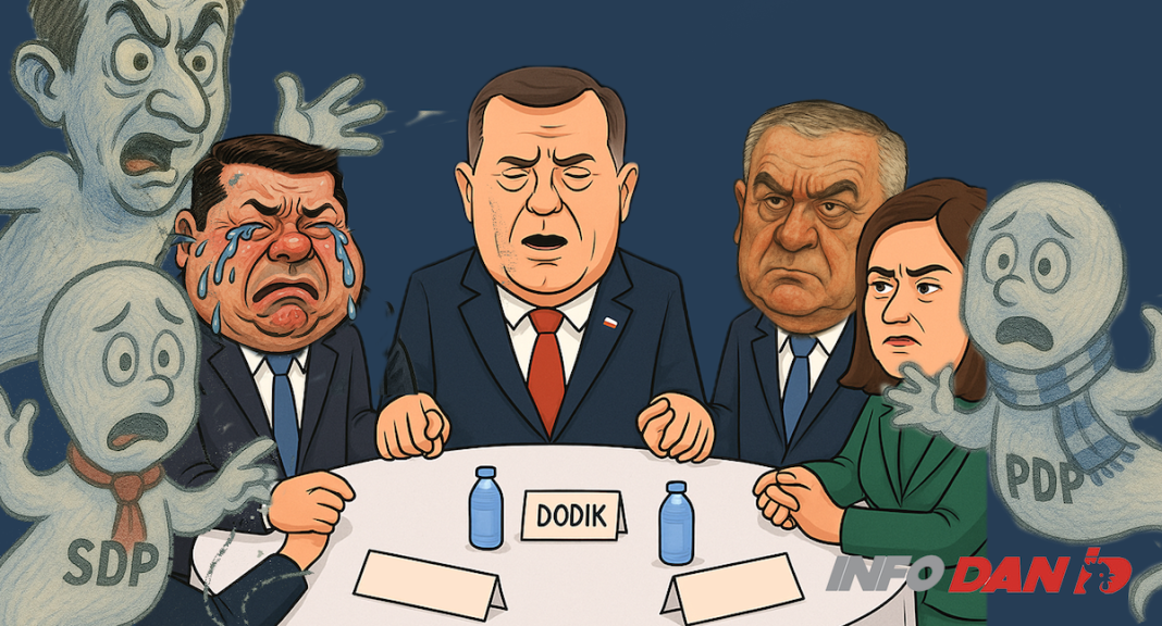 DODIK PRIZIVAO DUHOVE U DOBOJU! Vukanović ga je astralno provocirao i objavio na TikToku
