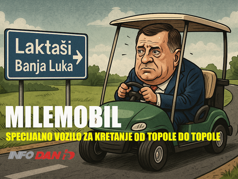 MILEMOBIL ZA VOLJENOG VOĐU! Dodik dobio specijalno vozilo za kretanje do topole do topole