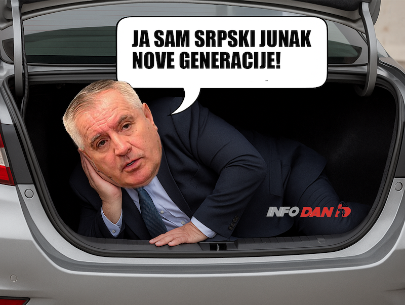 Srpski junak nove generacije: Višković se sakrio u gepeku kad je čuo da ga hoće hapsiti