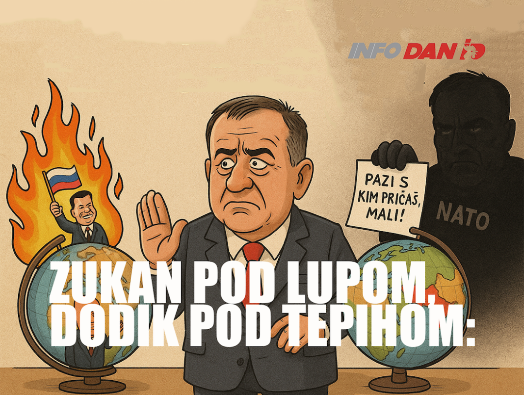 Zukan pod lupom, Dodik pod tepihom: Diplomatska optika po zapadnom standardu