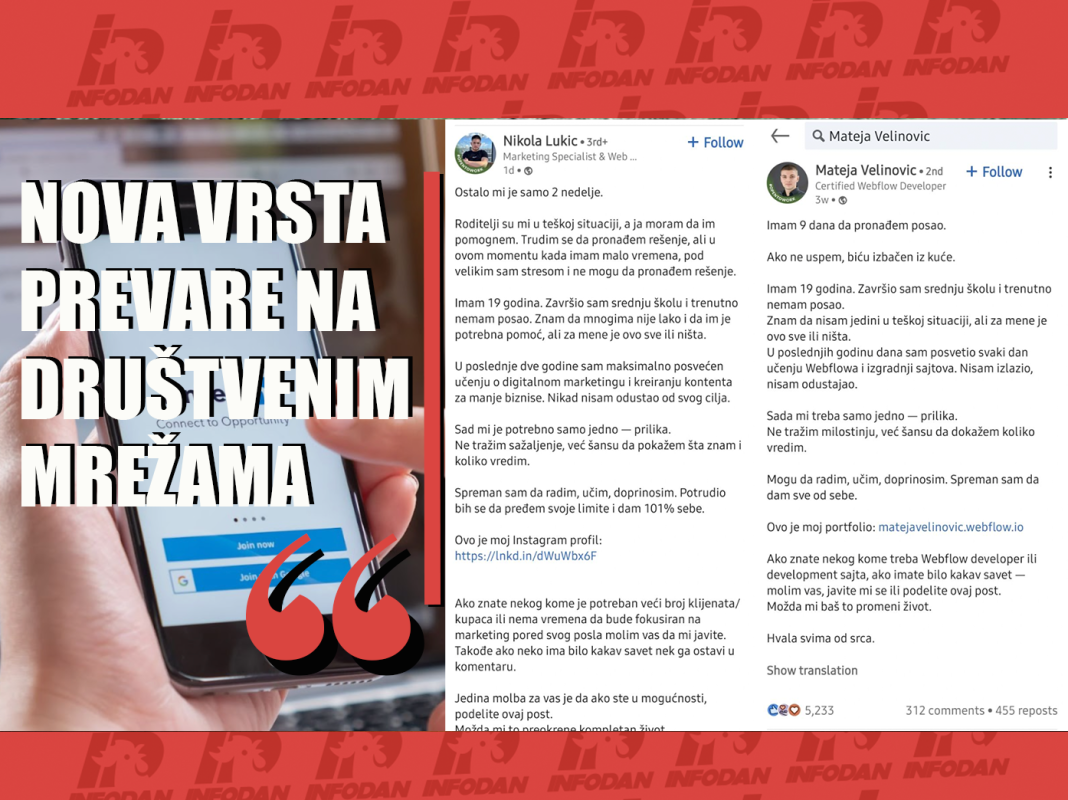 NOVA VRSTA PREVARE: EMOTIVNE PRIČE KOJE OSVAJAJU LINKEDIN I FACEBOOK – ALI I VARAJU LJUDE!