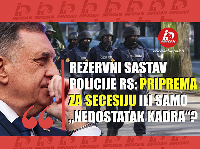 Rezervni sastav policije RS: Priprema za secesiju ili samo „nedostatak kadra“?