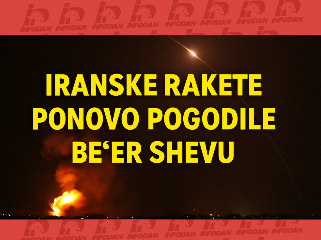 💥 IRANSKE RAKETE SRAVNILE BE’ER SHEVU! Iran poručuje: 