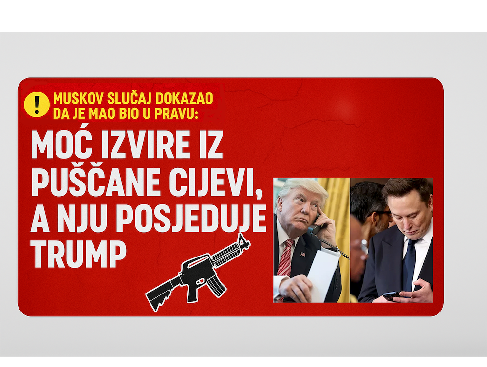 💥 Moć više ne stanuje kod milijardera: Muskov pad pokazao da Trump drži sve poluge sile