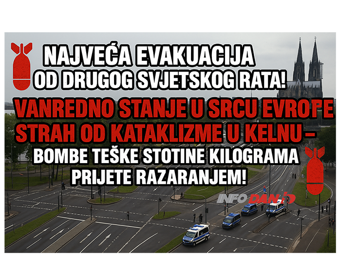 💣NAJVEĆA EVAKUACIJA OD DRUGOG SVJETSKOG RATA!💣